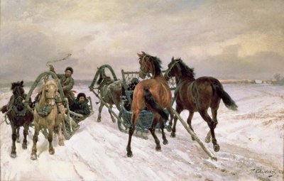 Treffen, 1876 von Pawel Kowalewsky
